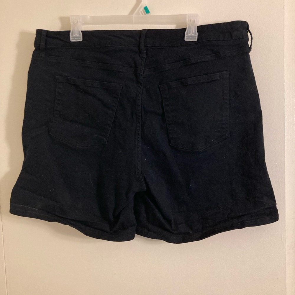 Joe Fresh Black Jean Shorts